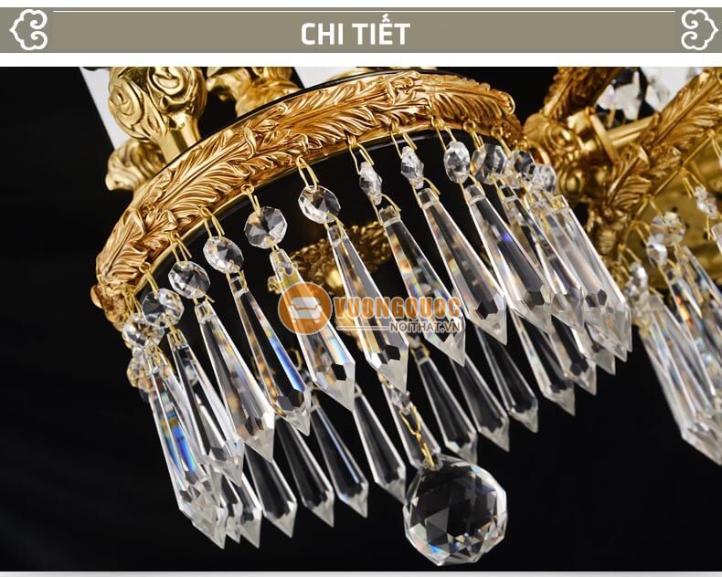 Đèn chùm pha lê cao cấp abr186-6